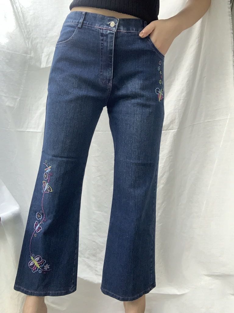 NEVADA Jeans dark blue vintage wide leg 