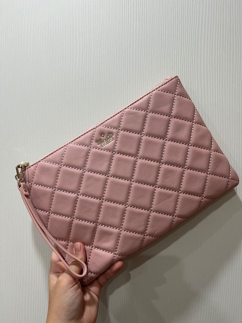 pink clutch purse