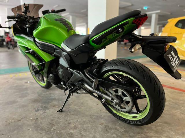 Kawasaki er6f deals 650cc