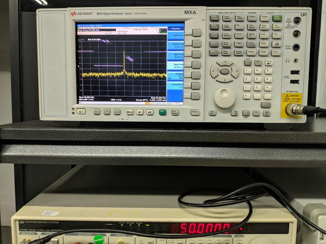 Keysight N9020A MXA 10Hz to 3.6GHz Signal Analyser / Spectrum Analyzer