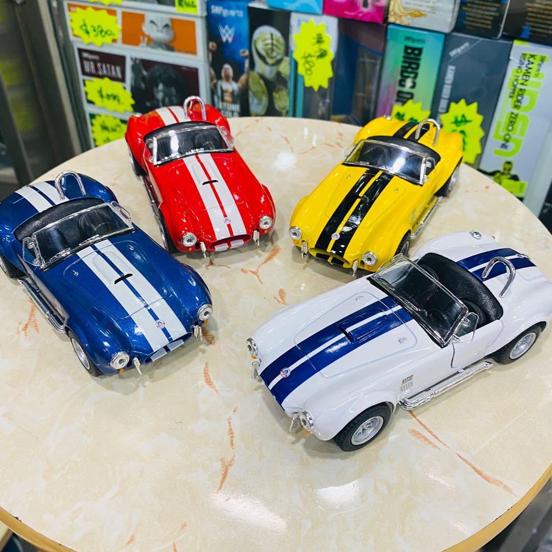 Kinsmart 1 32 Die cast Pull Back Model Car 1965 Shelby Cobra 427 S