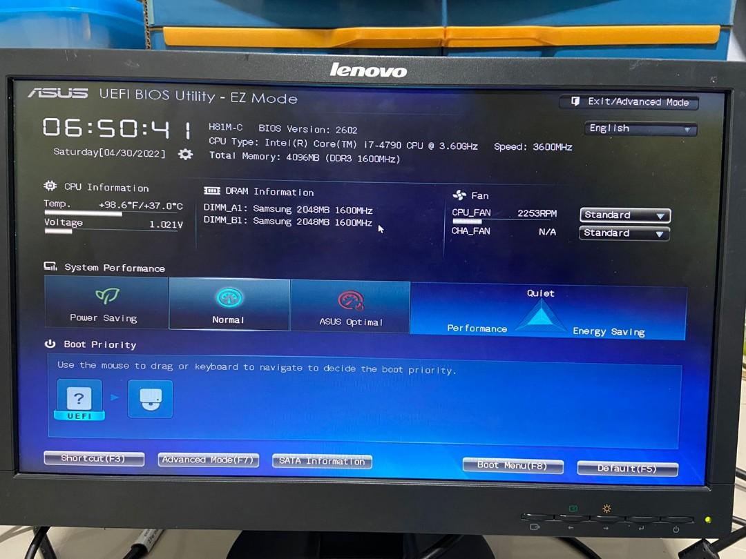 Komputer Processor Intel Pentium Core i7 4790