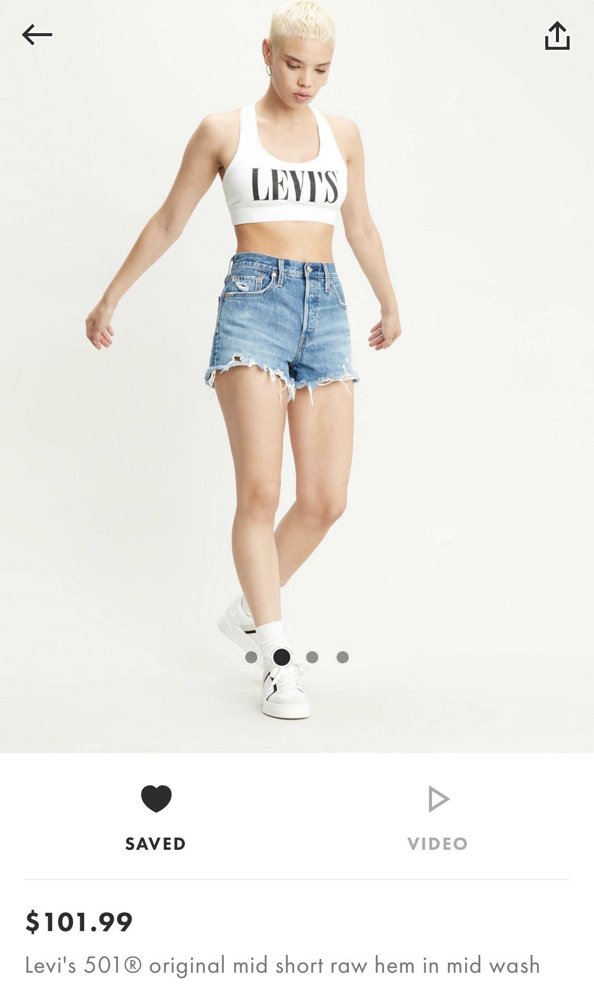 Raw store hem levis