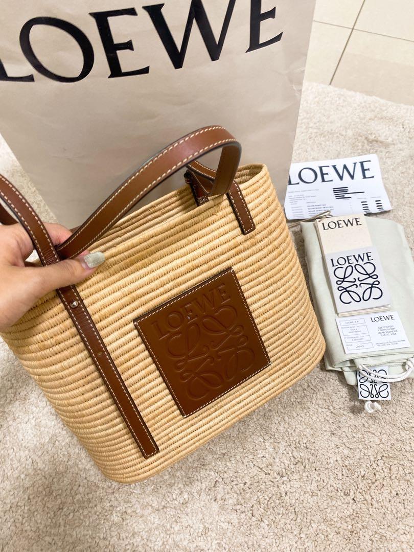 Square basket bag top