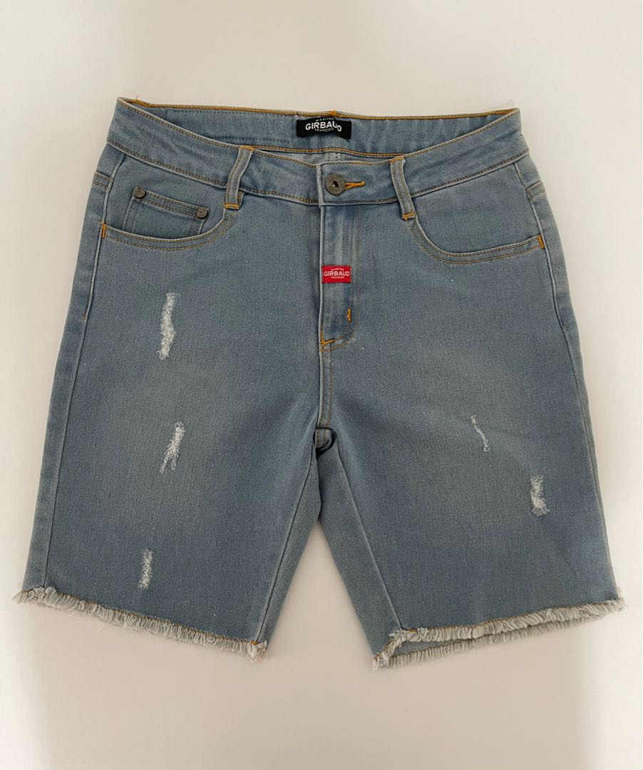 Long Denim Shorts By Girbaud, Women's 