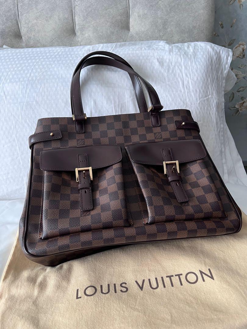 Louis Vuitton Vintage Damier Ebene Uzes in Brown