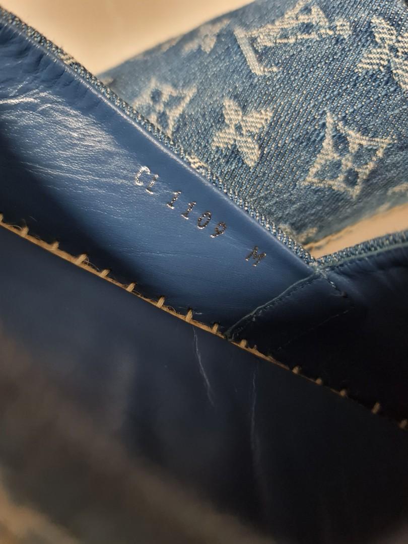 Leather espadrilles Louis Vuitton Blue size 37 EU in Leather