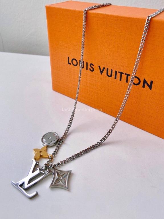 Louis Vuitton - LV Instinct Pendant - Metal - Silver - Men - Luxury