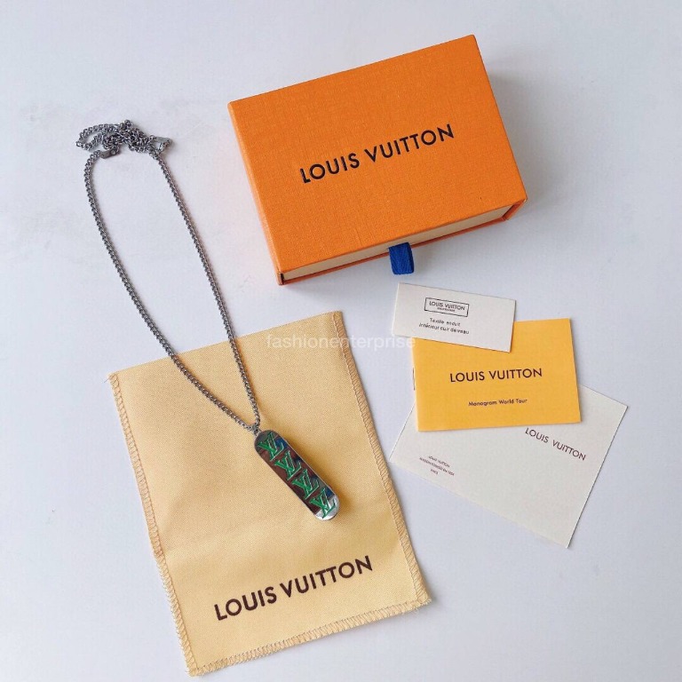 Louis Vuitton LV Skateboard Pendant, Green, One Size
