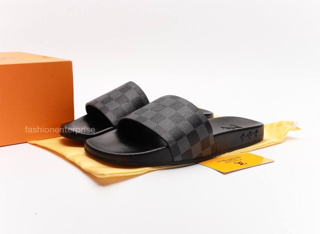 Louis Vuitton LV Waterfront Mule Slide Sandals, Men's Fashion, Footwear,  Flipflops and Slides on Carousell