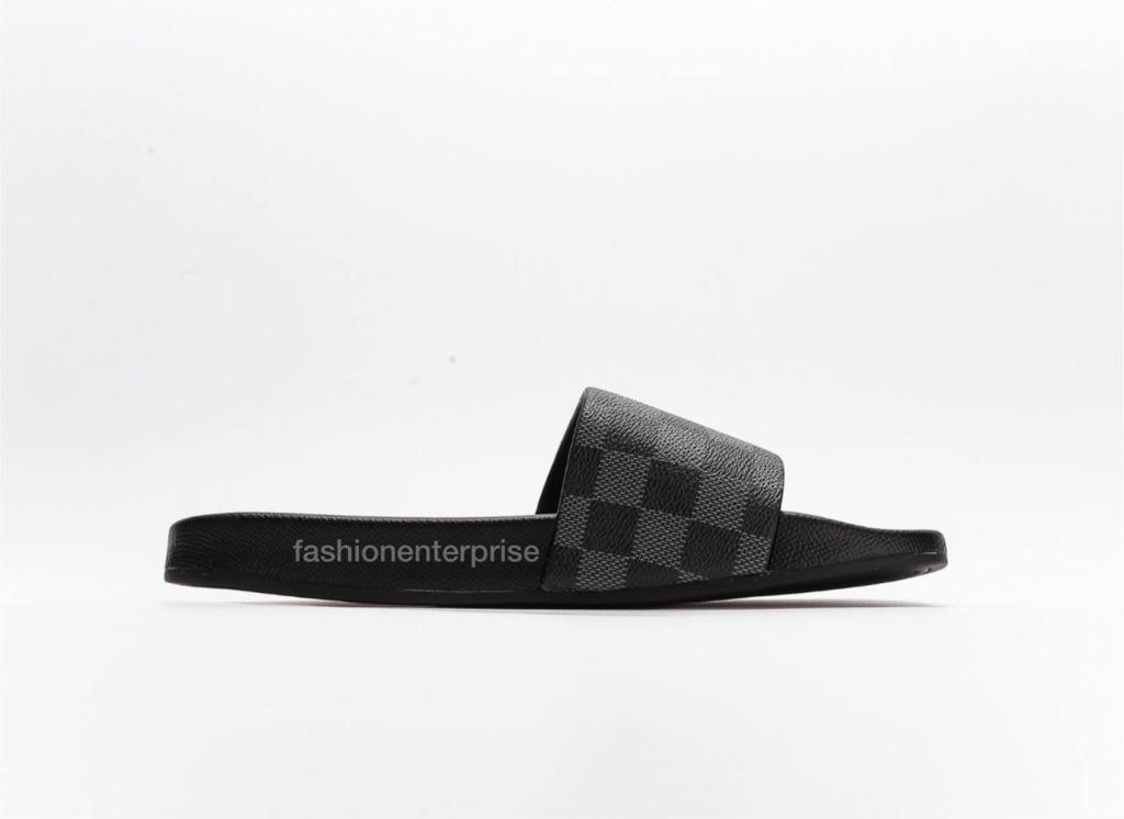 Black LV slides