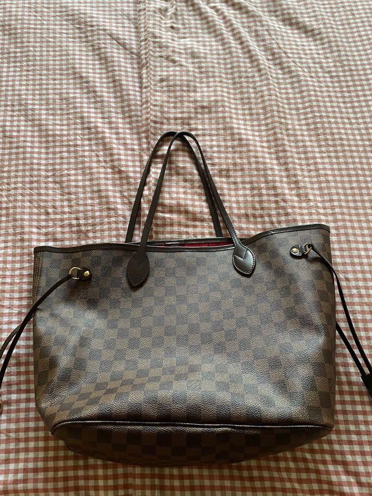 LOUIS VUITTON // Neverfull MM in Damier Ebene $1,695 You can never