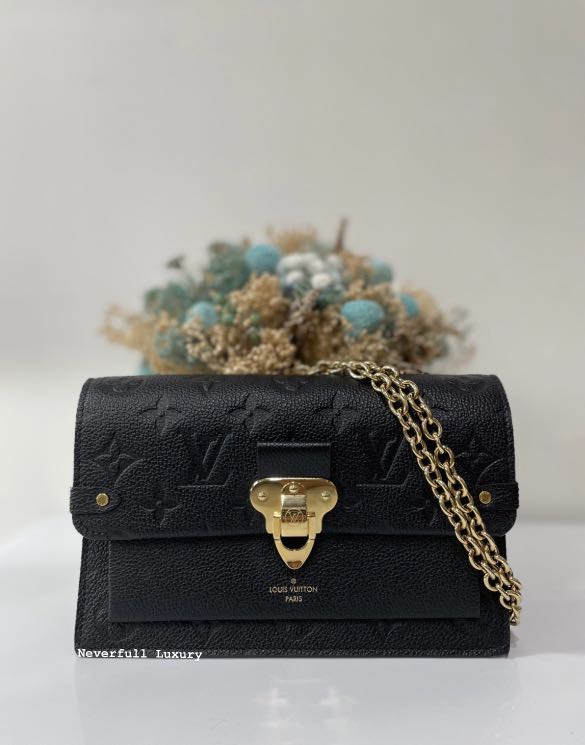 Louis Vuitton Vavin Wallet On Chain Noir Monogram Empreinte Leather Bag,  Luxury, Bags & Wallets on Carousell