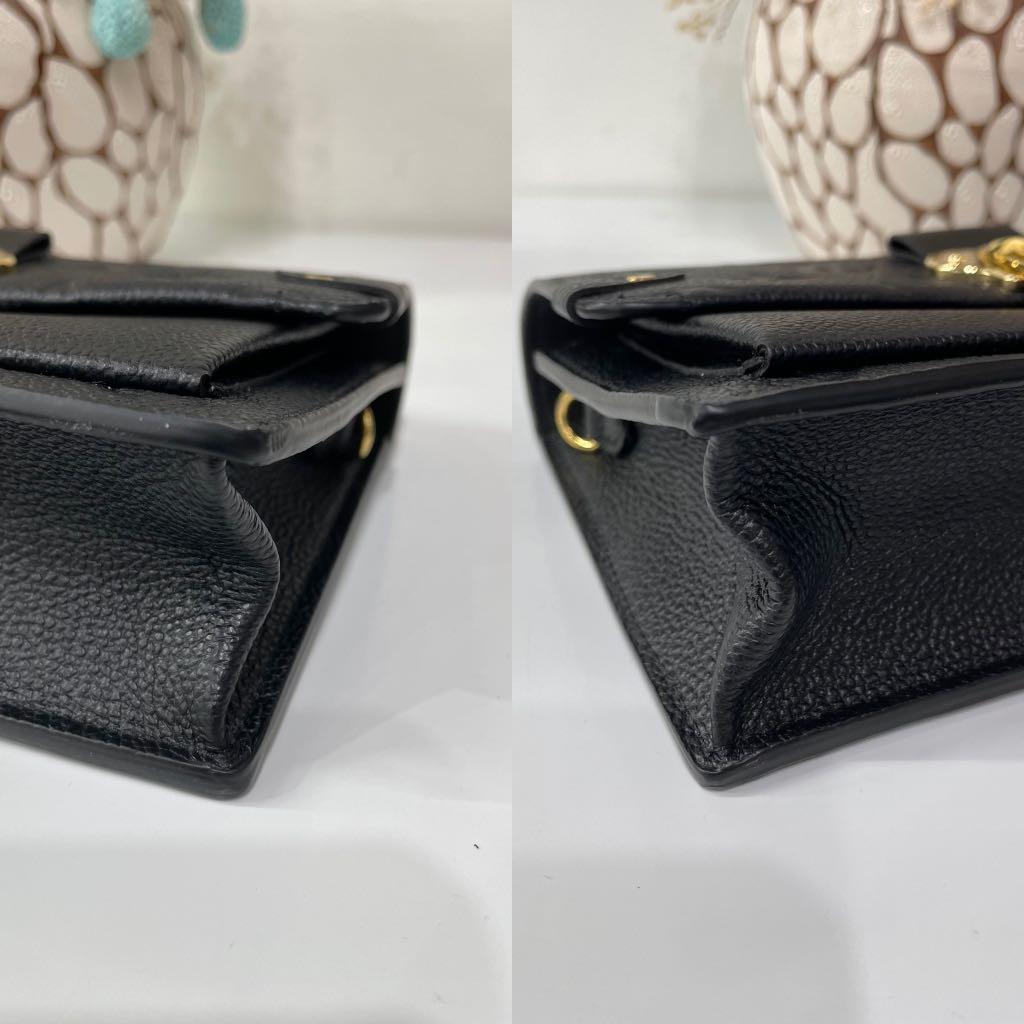 Louis Vuitton Vavin WOC Noir Monogram Empreinte Leather Bag, Luxury, Bags &  Wallets on Carousell