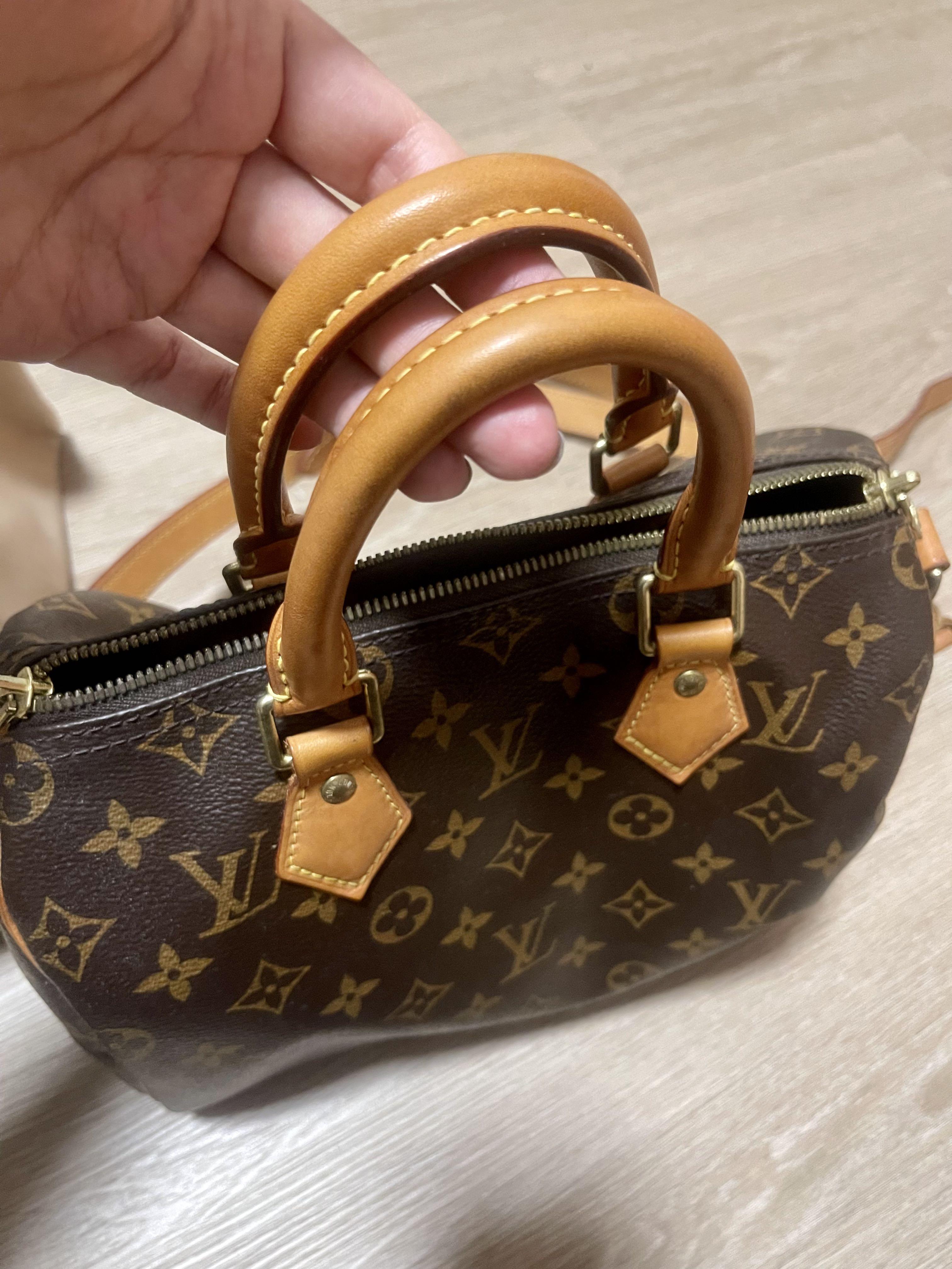 Louis Vuitton Speedy Bandouliere LV Escale 30 Bleu in Coated