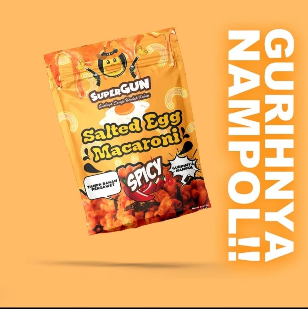 MAKARONI SALTED EGG 125g, Makanan & Minuman, Snek di Carousell