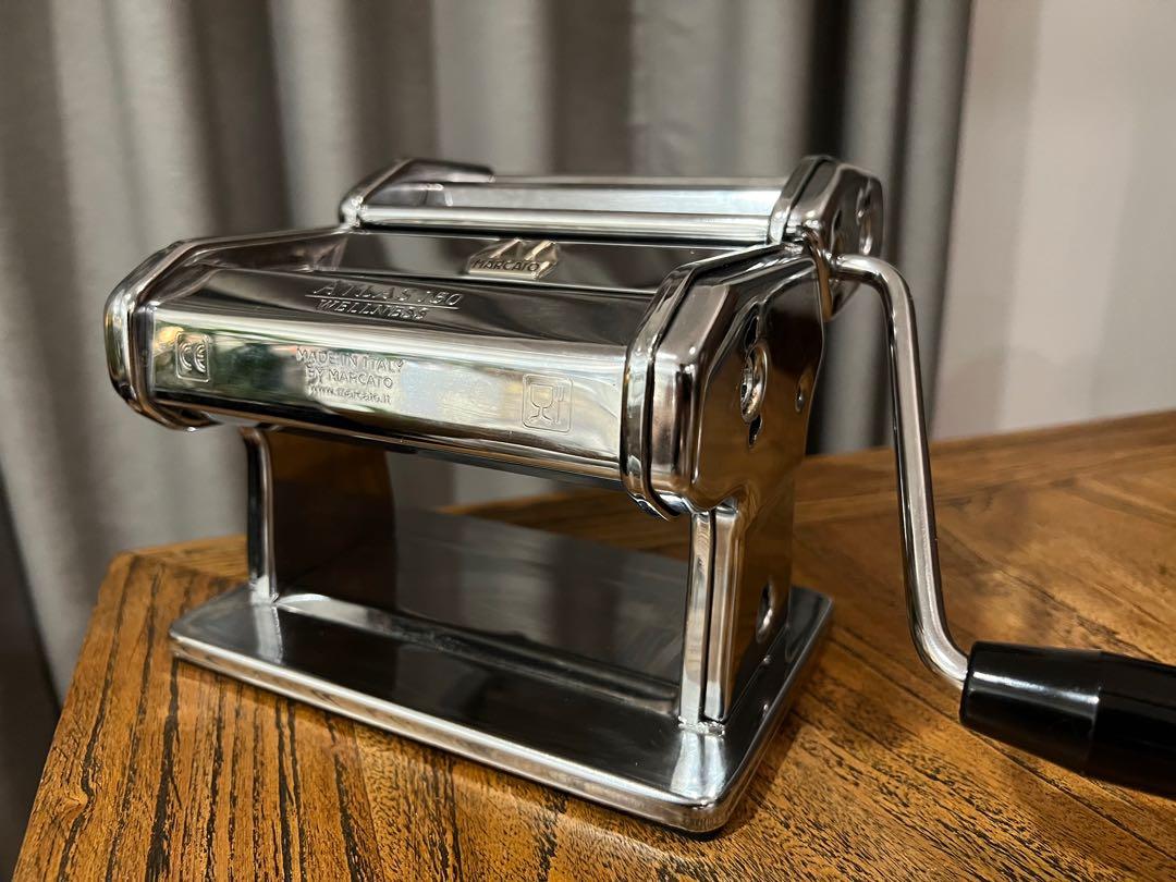 MARCATO Atlas 150 Pasta Machine, Made in Italy, Includes Cutter , Hand  Crank