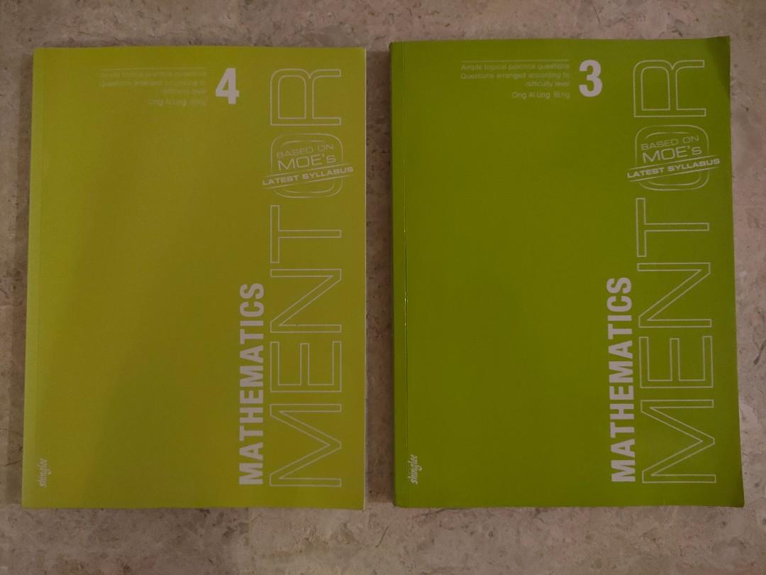 Mathematics Mentor Secondary 3 & 4 with Answers, Hobbies & Toys, Books ...