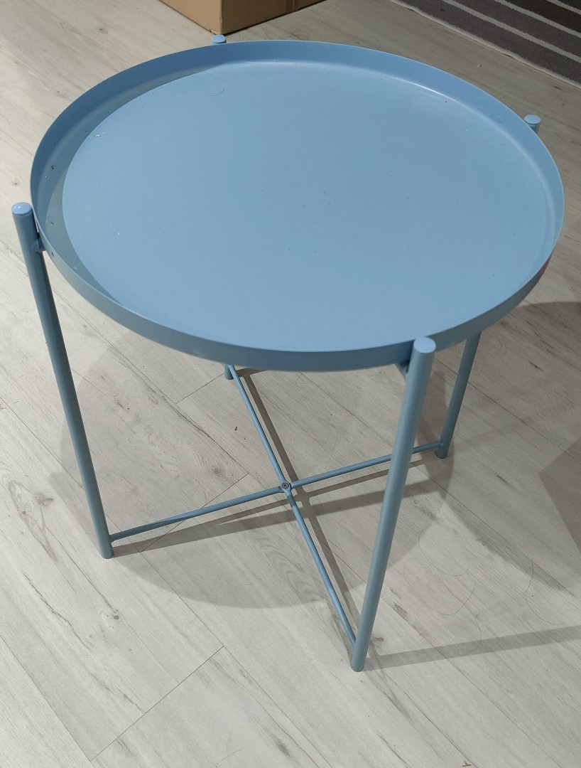 Metal side table, Furniture & Home Living, Furniture, Tables & Sets on