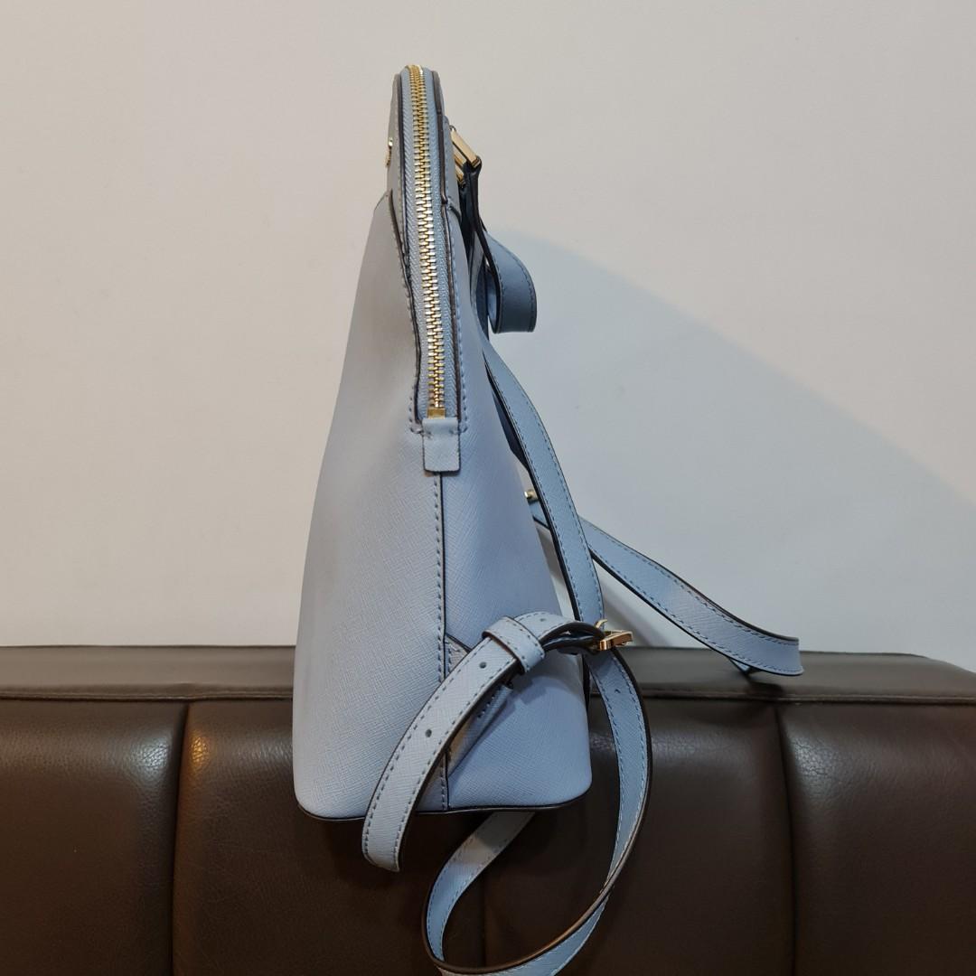 Light blue discount michael kors backpack