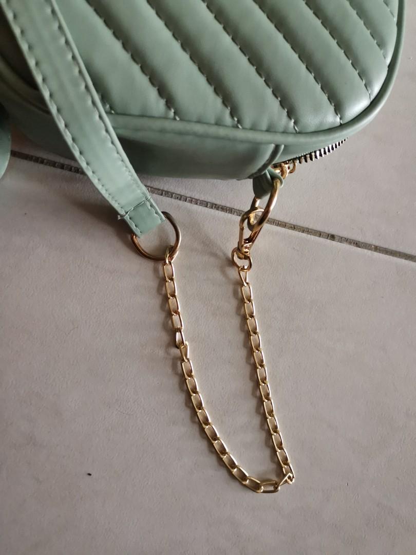 Mint Green Camera Bag Shoulder/CrossBody, Women's Fashion, Bags