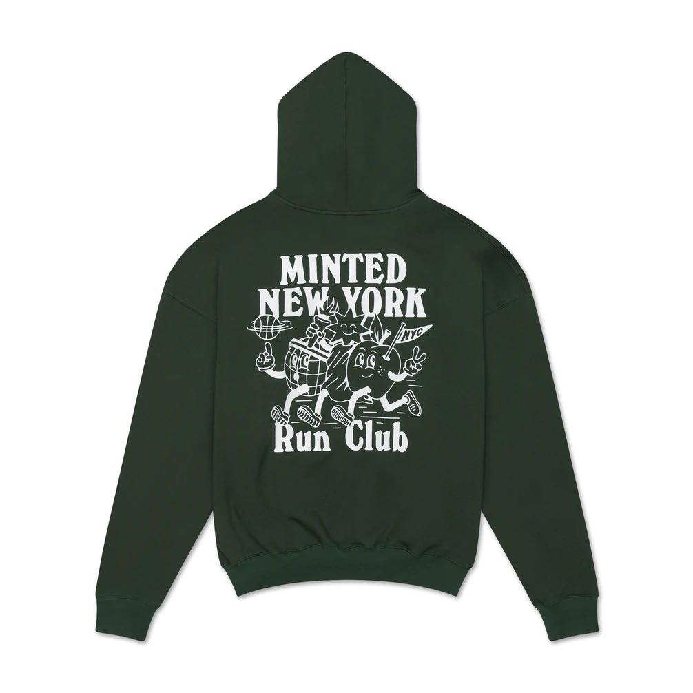 Minted New York Run Club Hoodie, Men's Fashion, Coats, Jackets and