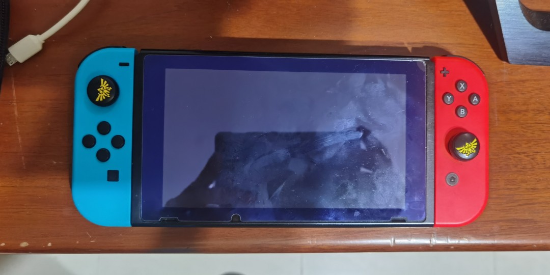 Modded Nintendo switch with 256 gb sd card, Video Gaming, Video Game