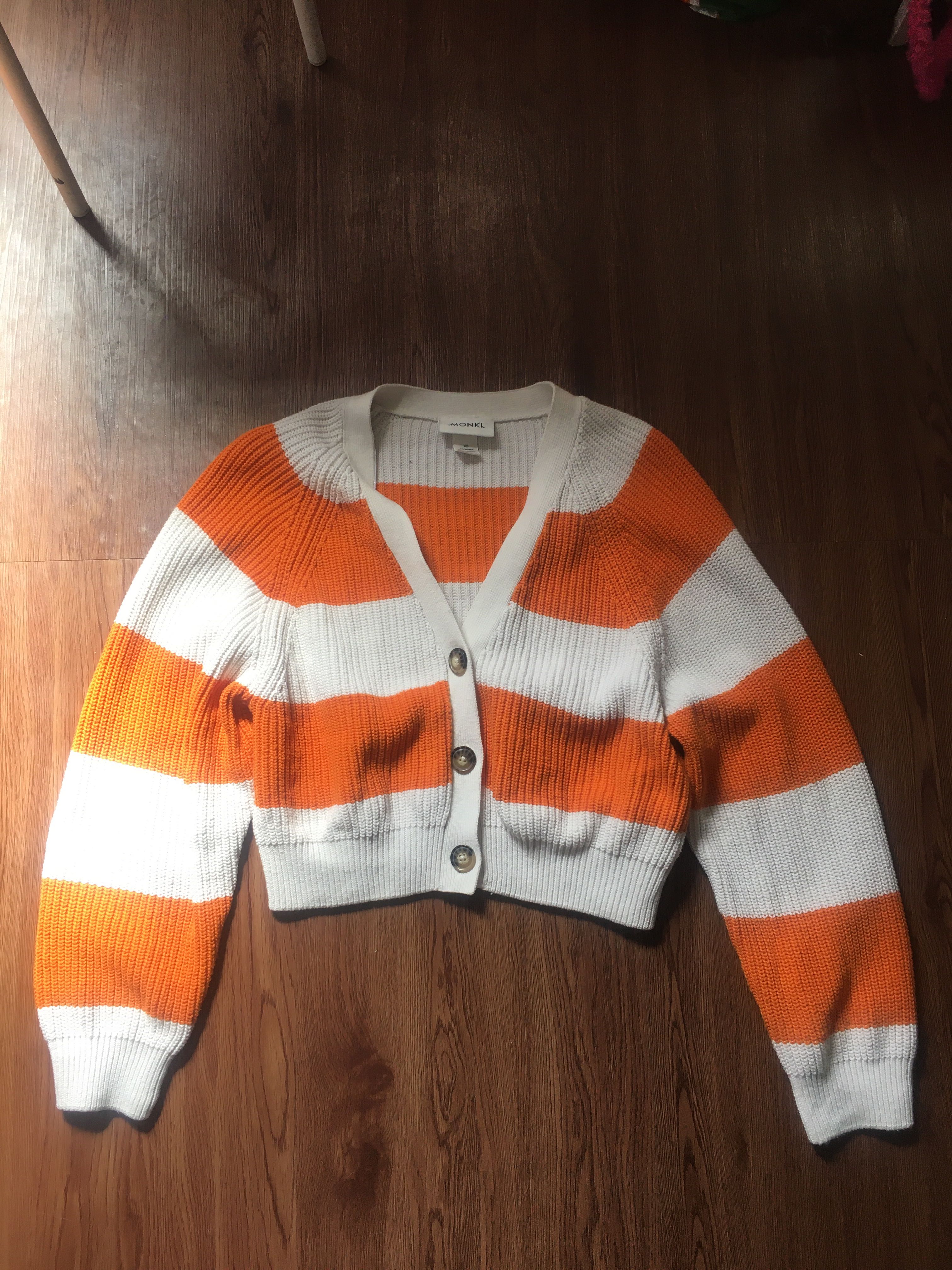 monki knitwear cardigan Women s Fashion Tops Blouses on Carousell