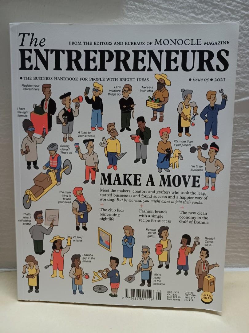 Monocle The Entrepreneurs Issue 05 2021, Hobbies  Toys, Books   Magazines, Magazines on Carousell