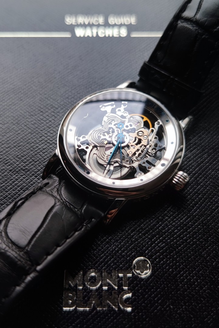 MONTBLANC Meisterst ck Skeleton Star Watch Limited Edition Ref