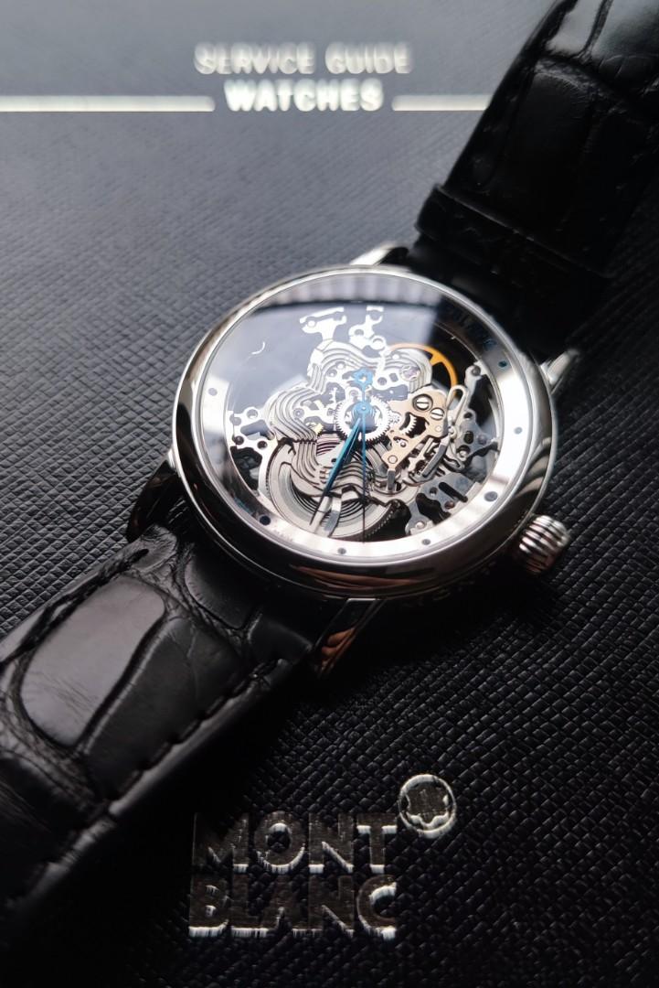 MONTBLANC Meisterst ck Skeleton Star Watch Limited Edition Ref