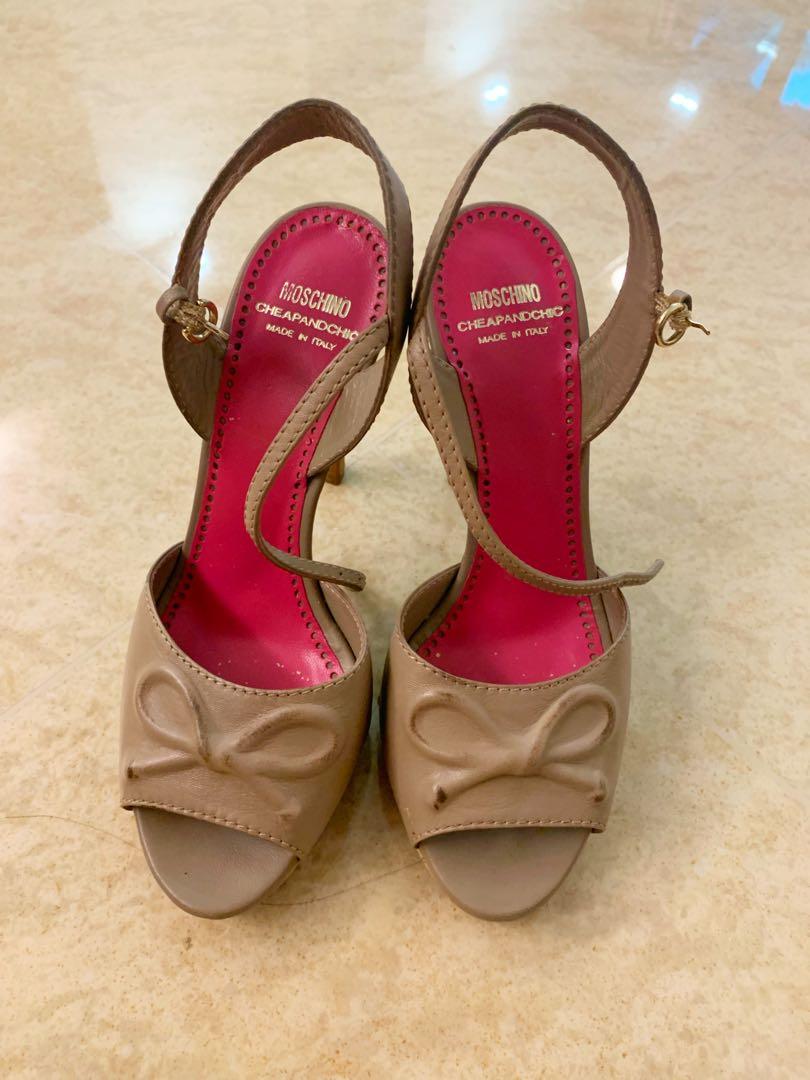 Moschino heels Naturalizer pretty fit Women s Fashion Footwear