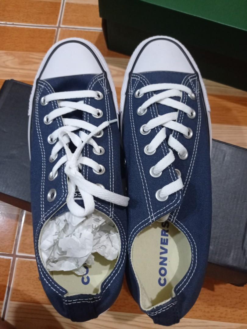 Converse blue navy original sale