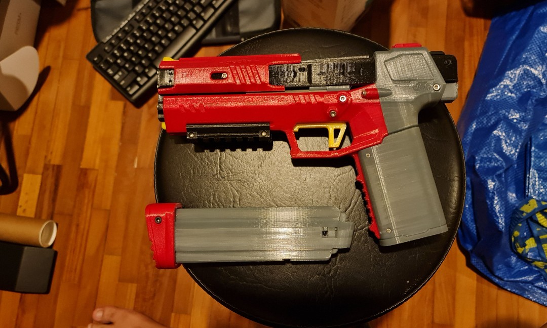 NERF GECKO, Hobbies & Toys, Toys & Games on Carousell