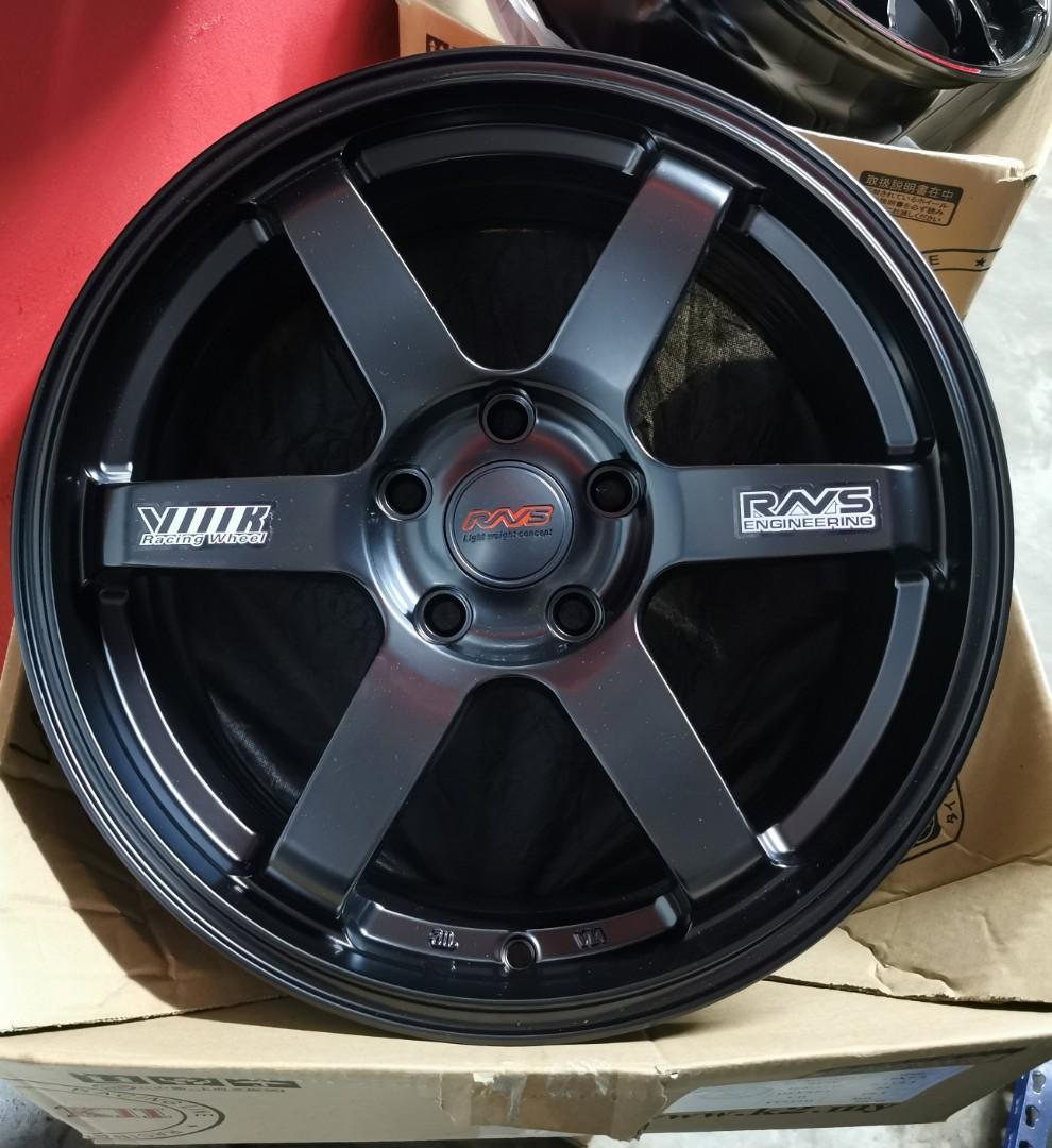 NEW Sport Rim 17 inch Volk Racing TE37 7.5jj 5x114 ‼️HARGA TRADE IN