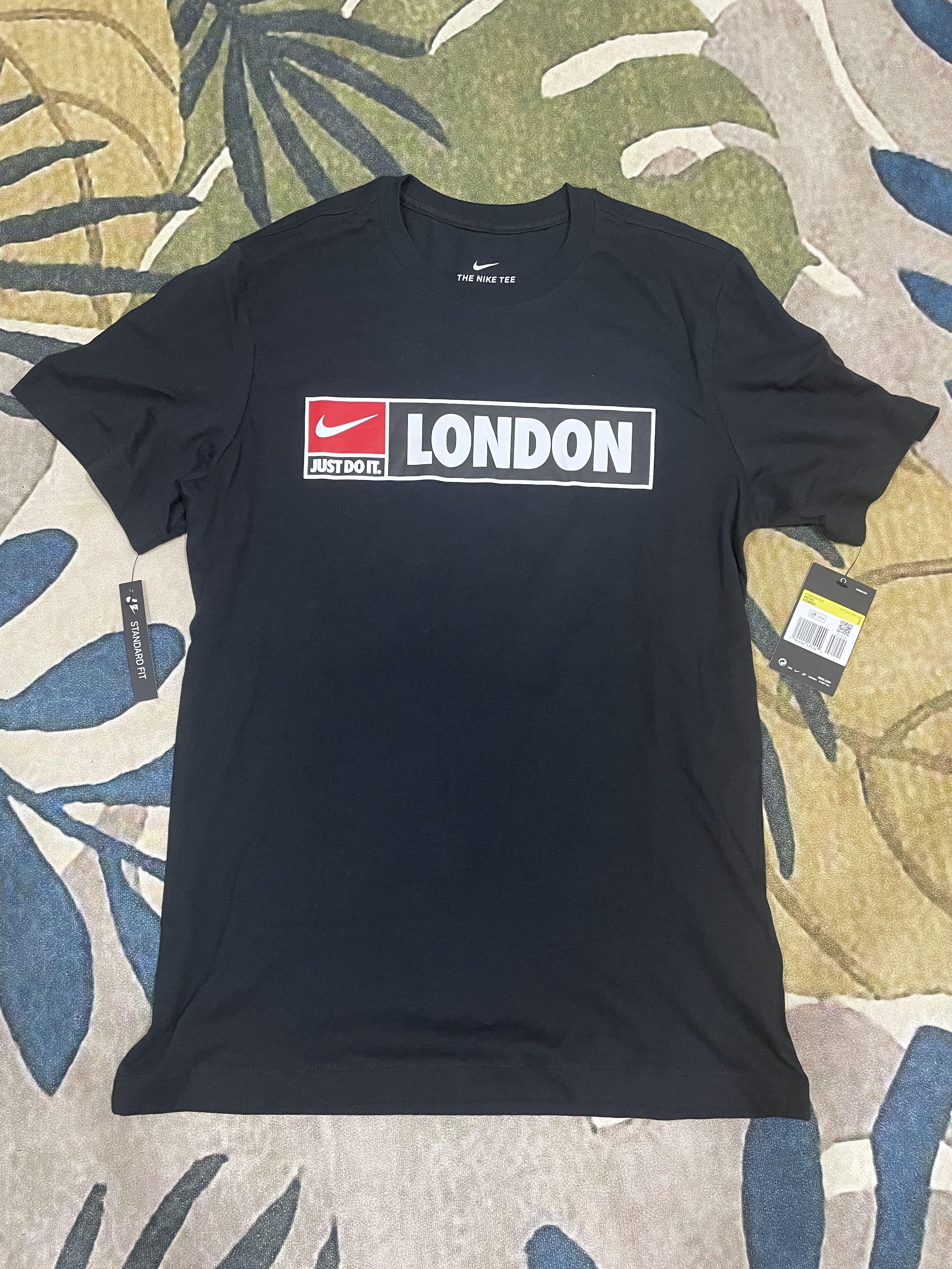 Cirugía Eliminar Mes Nike T-shirt Just Do It London, Men's Fashion, Tops & Sets, Tshirts & Polo  Shirts on Carousell