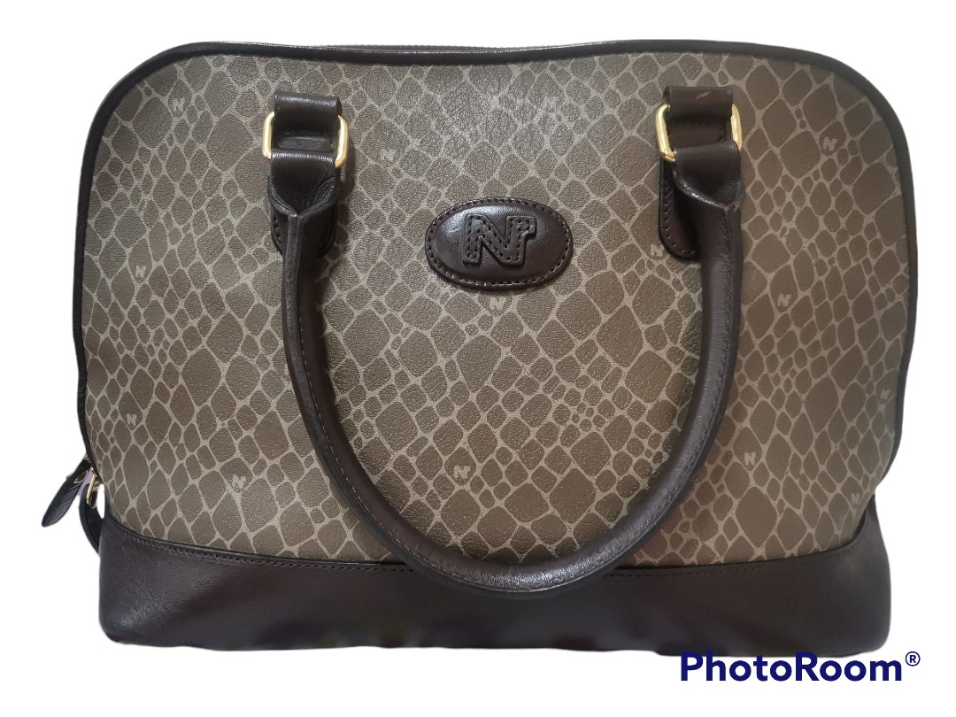 Porte-monnaie Cuir Nina Ricci Jaune Vanille - Avec Boîte Vintage - Occasion