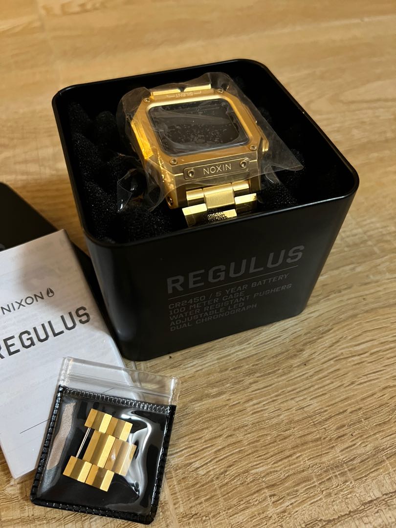 Nixon regulus ss gold sale