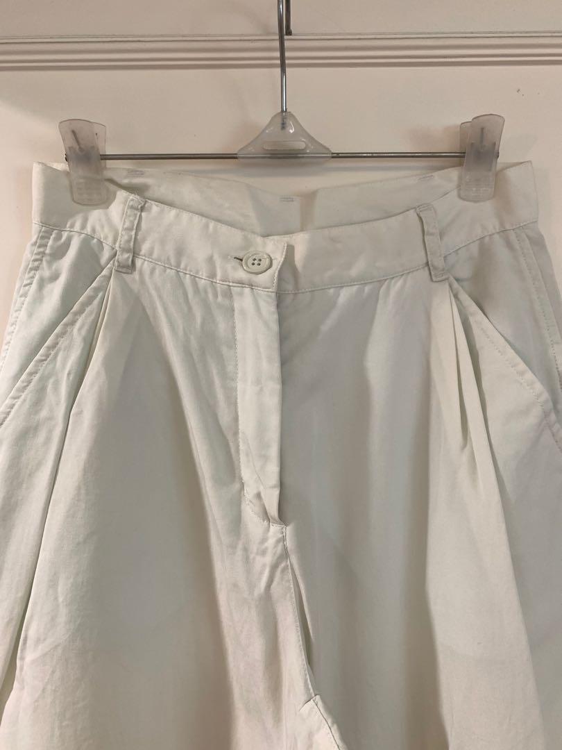 Oak & Fort Pastel Trousers (Category: Other Bottoms) located in Pasig City. Submitted by j__closet (Listing ID 1166165206, Image 2). Description: ITEM DETAILS - purchased from Oak & Fort, Canada - soft and slightly sheer fabric - ankles are garterized IMPORTANT - All items are authentic and any flaws will be disclosed - Item goes to the highest bidder - Once offer is accepted, buyer has 24 hours to secure payment. Otherwise, reservation will be l