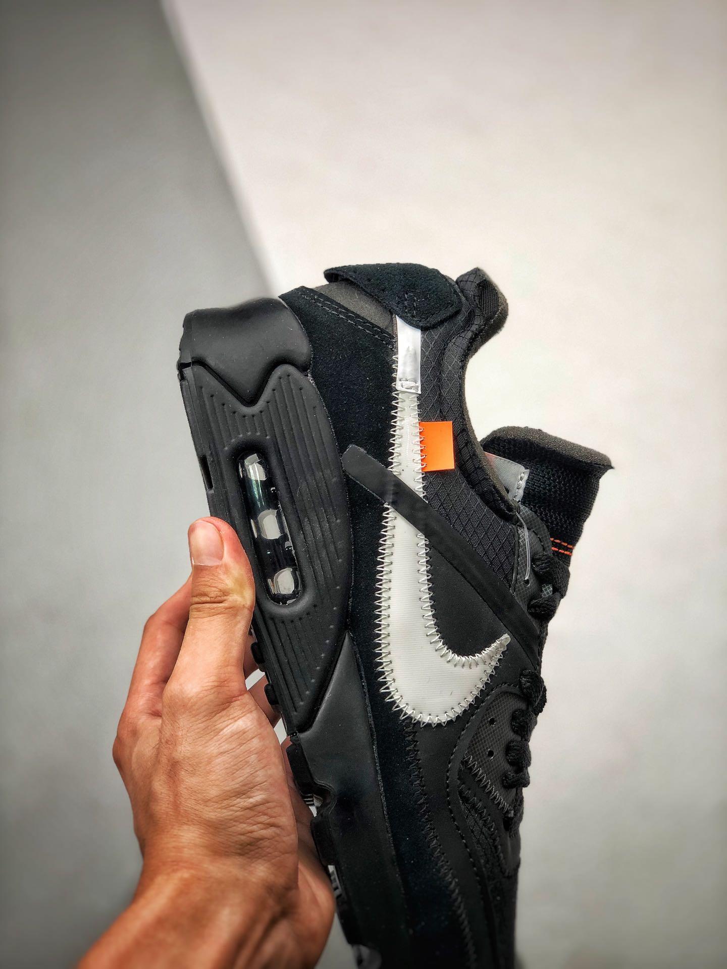 OFF-WHITE X NIKE AIR MAX 90 'BLACK', Men's Fashion, Footwear, Sneakers on  Carousell