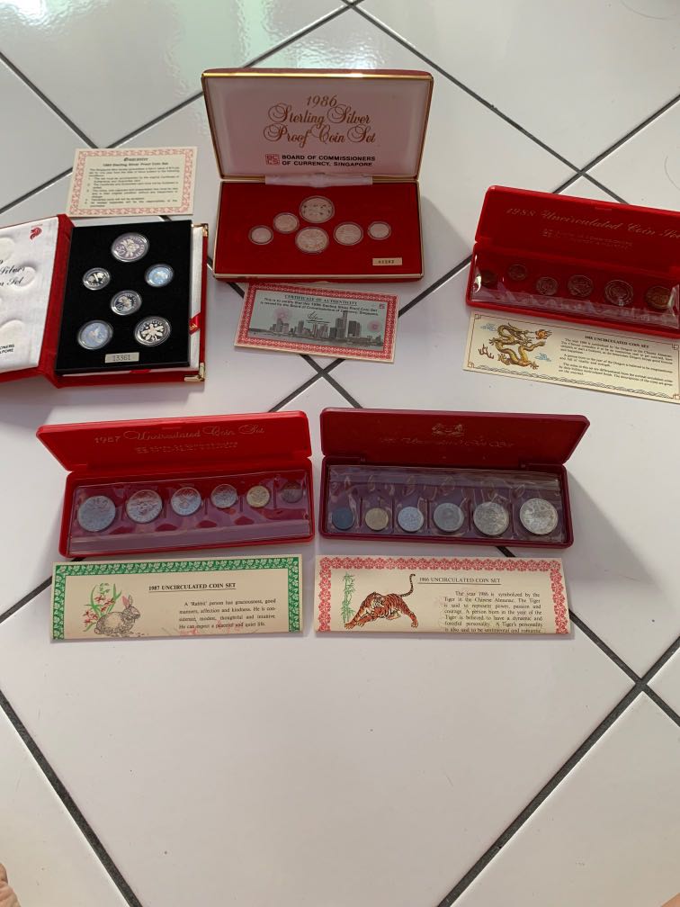Singapore Coin, Zodiac, Anniversary, ASEAN, etc, Hobbies & Toys