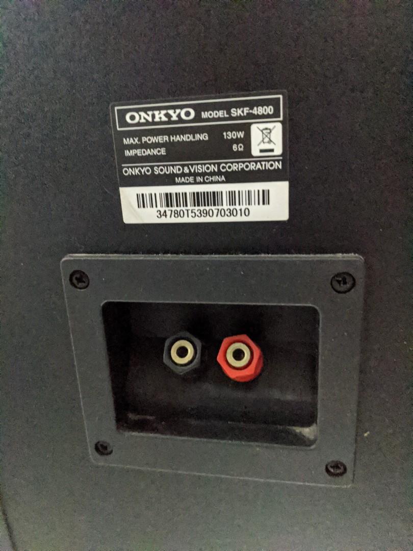 Onkyo SKF4800 2Way Bass Reflex floor standing tower speakers, Audio