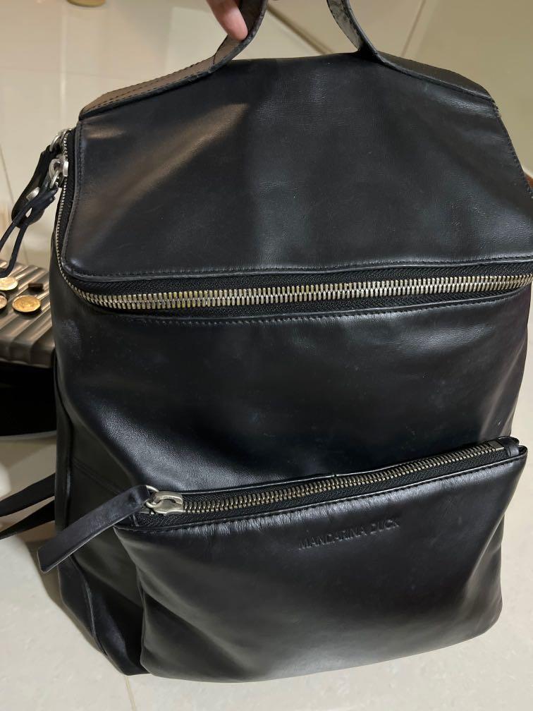 Sac à Dos Cuir Mandarina Duck Mellow - 34x31x8 Cm - Modèle Femme - Style Urbain Et Pratique