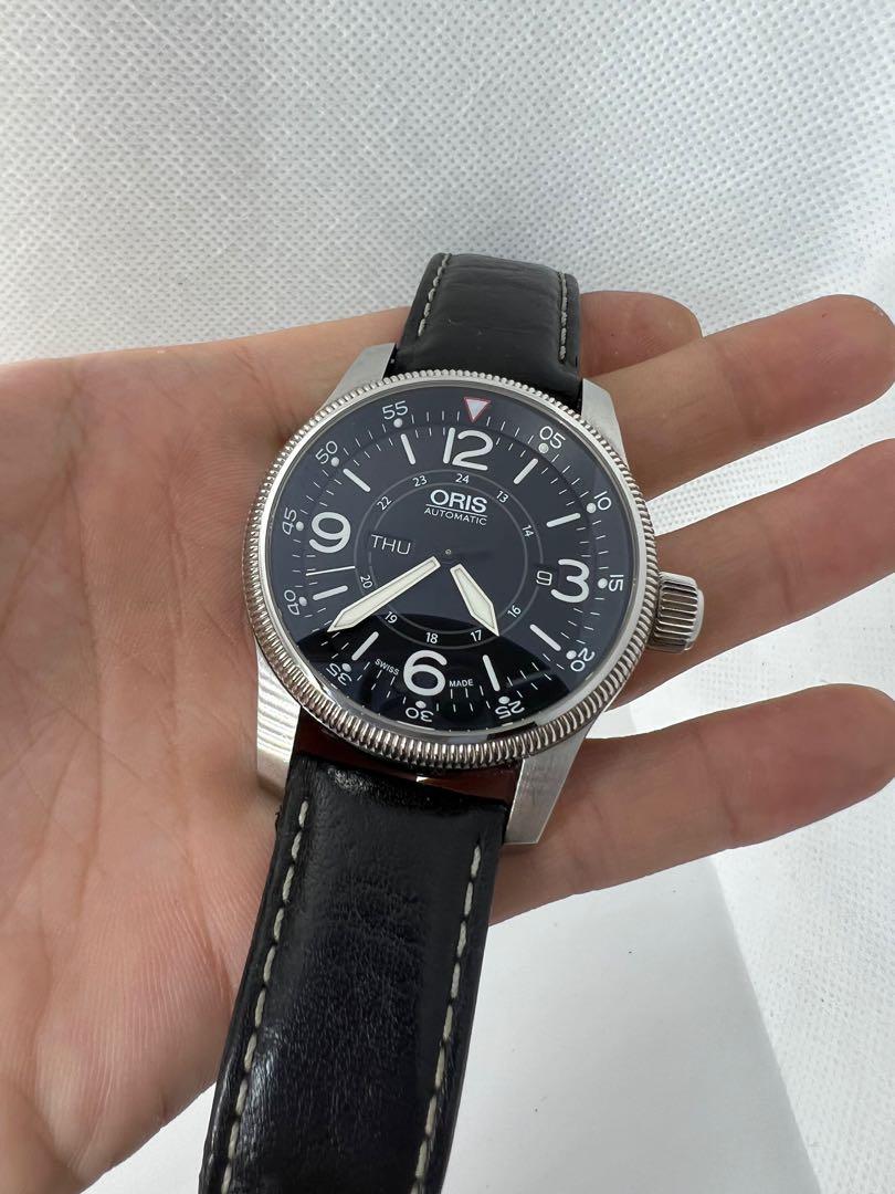 Oris big online crown timer chronograph