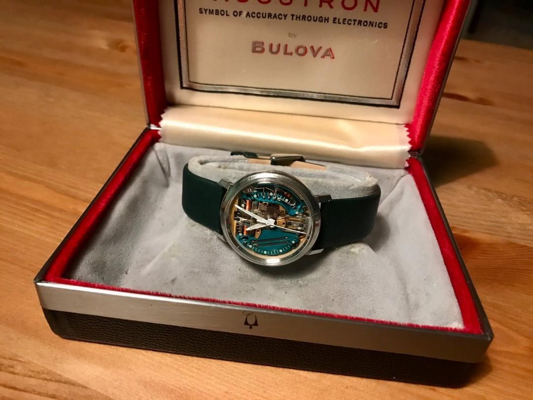 Overhauled Bulova Accutron Men s Gilt SPACEVIEW 214 M5 1965