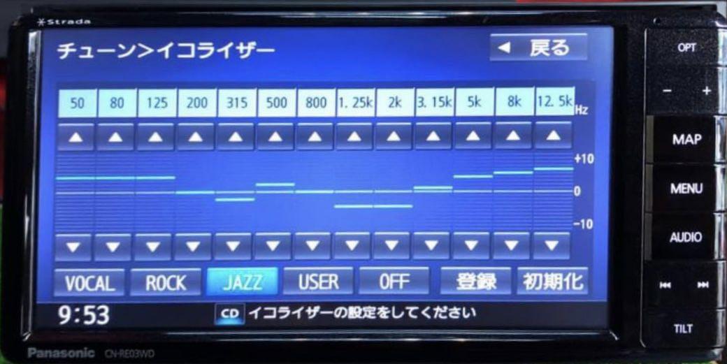 Panasonic Strada CN RE03WD + camera belakang original Panasonic
