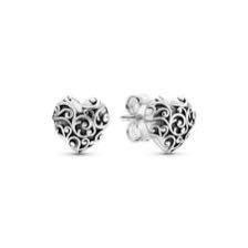 Regal heart discount earrings pandora