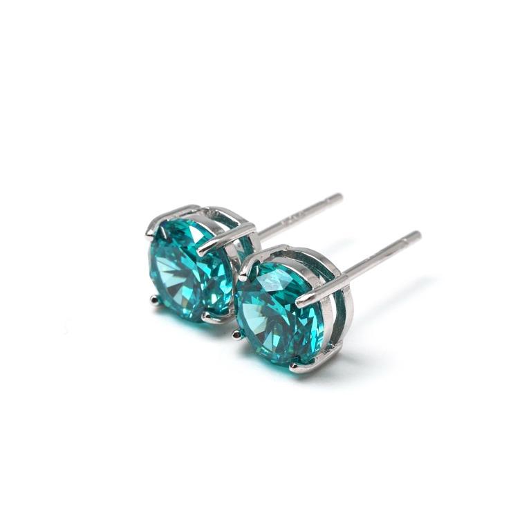Mens gemstone hotsell earrings