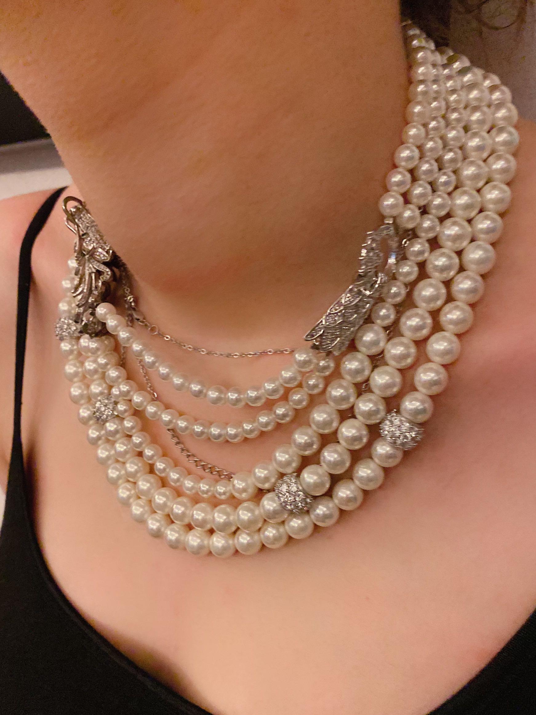 Pearl Necklace - choker mutiara, Fesyen 
