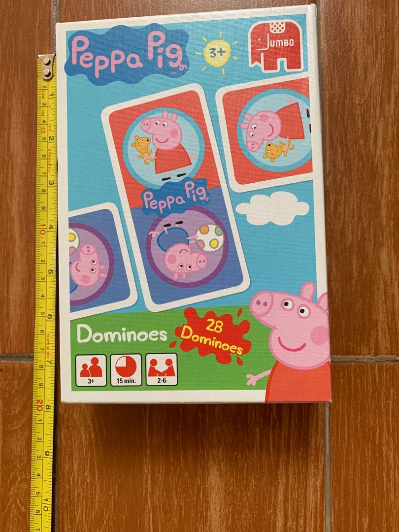 Peppa Pig Dominoes, Hobbies & Toys, Toys & Games on Carousell